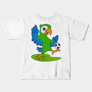 Parrot Soccer player Soccer Kids T-Shirt